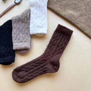 عکس جوراب پشمی ساقدار